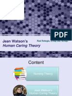 JEAN WATSON'S CARING THEORY