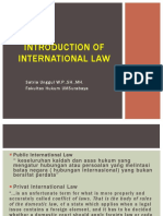 Introduction to the Fundamentals of International Law