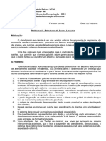 Problema 1 - Estruturas de Dados Lineares