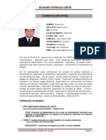 Cv Richard Espinoza Hoja de Vida PDF