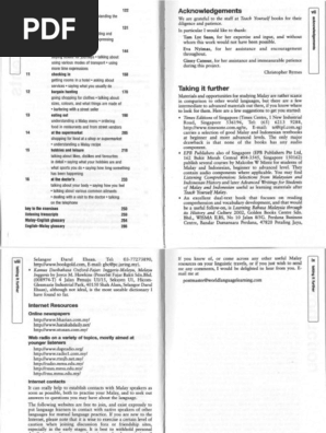 01 Teach Yourself Malay Pdf