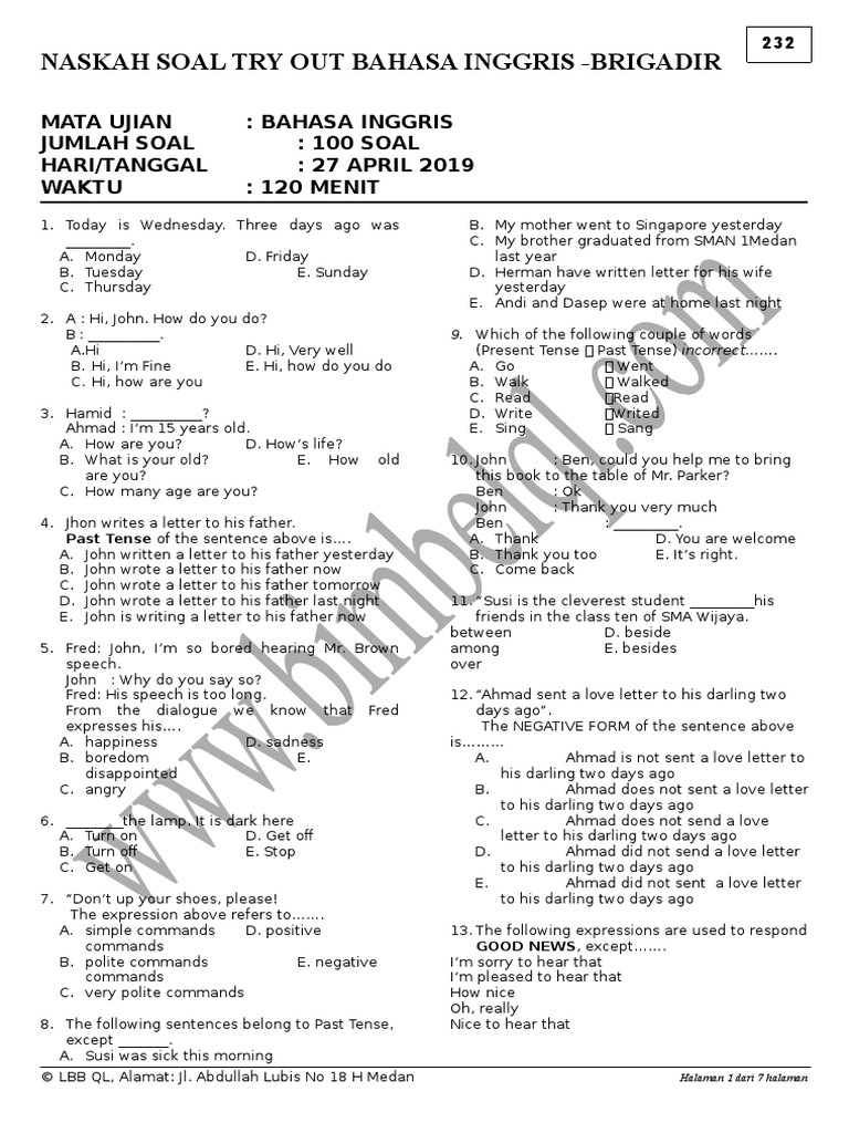 Bahasa Inggris Brigadir Pdf Gorilla Organisms