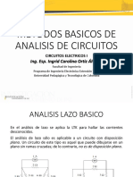 Análisis de circuitos - Lazos o mallas y SuperLazos o supermallas.pptx