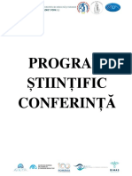 Program Stiintific Zilele Medicale Prof. Dr. N. Oblu