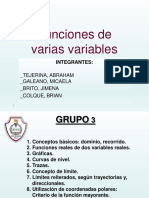 Funcion Varias Variables