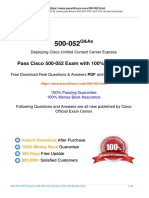 2019 Pass4itsure 500-052 Exam Dumps Practice Test Questions