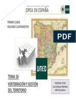 CEE Tema 16 Vertebración Territorial PDF
