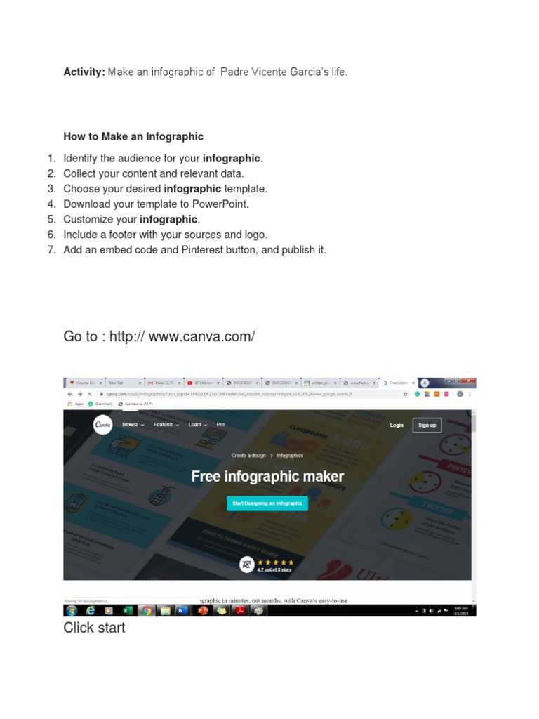 How To Make An Infographic Using Canvas | PDF