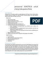 Petunjuk Operasional SISKOTKLN Disnaker PDF