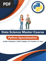 Digital Vidya Python Data Analytst Course