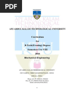 LA Tech Mechanical Engineering Curriculum | PDF | Engineering | Social ...