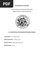 HV Substation Grounding Network Design