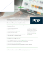 Minimum Standards Checklist PDF