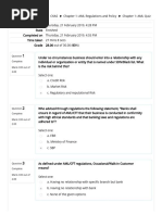 Anti Money Laudering Act Mcq Pdf Money Laundering Justice