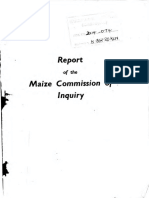 Report of The Maize Commission of Inquiry