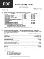 Cost Accounting Sendup