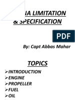 Cessna 162 Limitation & Specification