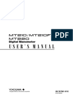 Yokogawa mt220 Manual PDF