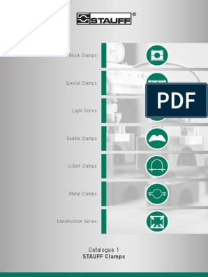 STAUFF Catalogue 1 STAUFF Clamps English PDF, PDF