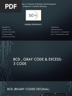 Bcd , Gray Code & Excess-3 Code (1)