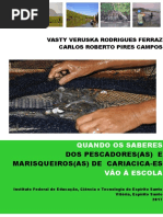 QUANDO OS SABERES POPULARES DOS(AS) PESCADORES(AS) E MARISQUEIROS(AS) DO MUNICÍPIO DE CARIACICA -ES VÃO À ESCOLA