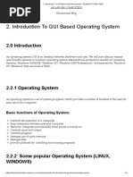 Introduction To GUI Based Operating System - AKANKSH COMPUTERS