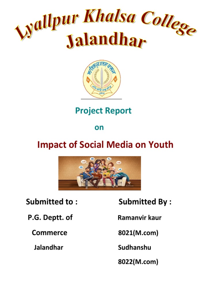 Social Media's Impact on Youth | PDF | Social Media | Popular Culture ...