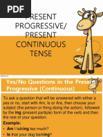 Present Continuous