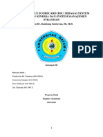 Adopsi Balance Scorecard (BSC) Sebagai System Pengukuran Kinerja Dan System Manajemen Strategis