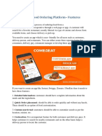 Online Food Ordering App Development PDF