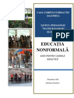 Educatia Nonformala - Ghid Pentru Cadrele Didactice