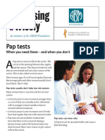 Pap Tests AAFP