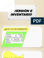 Inversión e Inventario