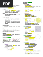 Aseptic Techniques