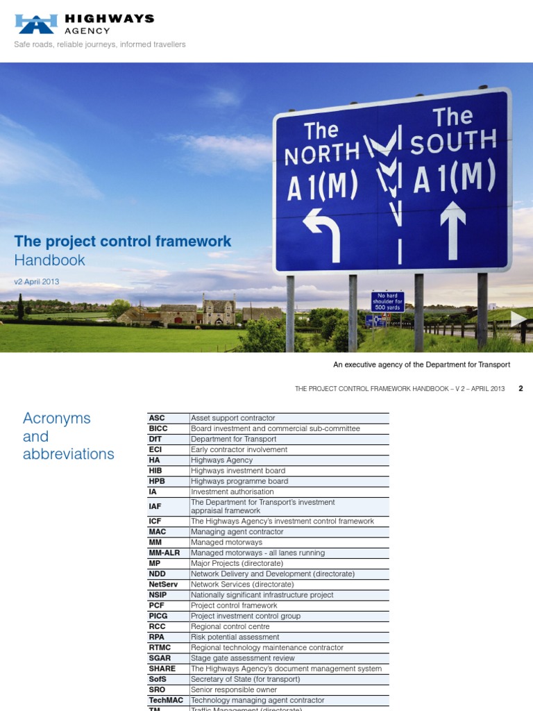 The Project Control Framework Handbook v2 April 2013 | PDF | Project ...