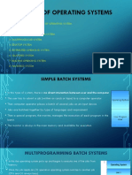 Types of Operating Systems