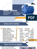 Instrumentasi Motor Sinkron