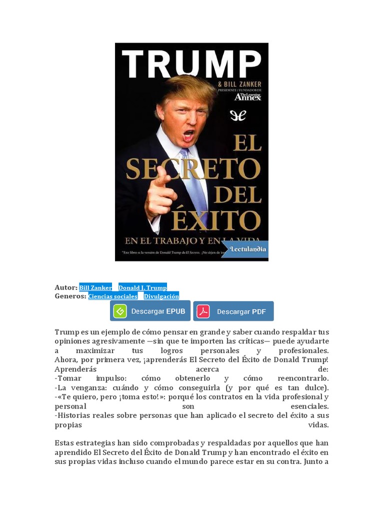 Donald Trump Pdf