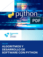 Algoritmos y Desarrollo de Software Python