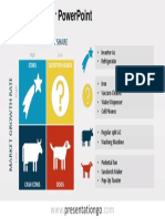 BCG Matrix for PowerPoint - Market Share & Growth Rate Analysis