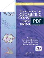 Handbook of Geometric Constraint System Principles