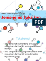 Jenis-Jenis Toksikan