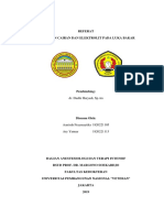 Referat Gangguan Cairan Dan Elektrolit Pada Pasien Luka Bakar