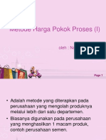 Metode Harga Pokok Proses (I) 3