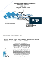 Diplomado en Salud Pública UPEL Coro