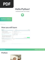 Hello Python