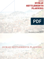 HUMAN SETTLEMENTS PLANNING Compiled by PDF