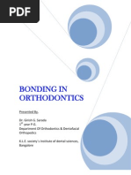 Download seminar on Bonding in Orthodontics Girish by saradagirish SN43751471 doc pdf