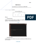 Matlab Ejercicios de Matrices