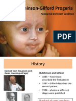 Hutchinson-Gilford Progeria Presentation